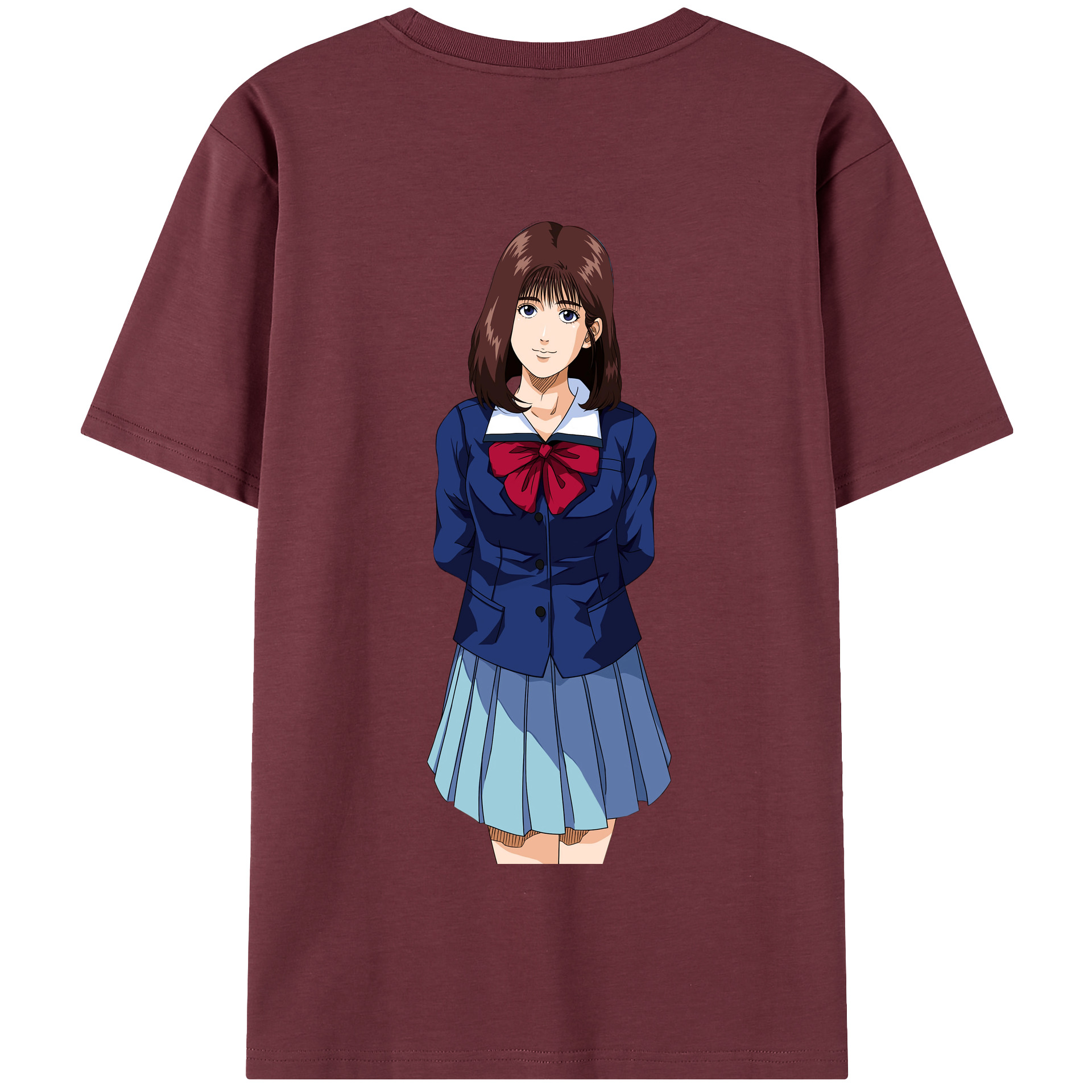 SLAM DUNK／スラムダンク 綿100％半袖Tシャツ（背面プリント）